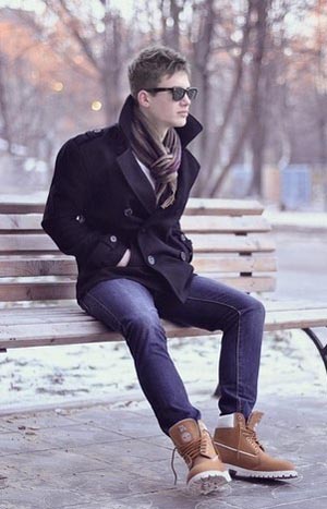 Мужские зимние ботинки timberland 2016-2017 миндального цвета миндальные зимние ботинки timberland 2016-2017 фото