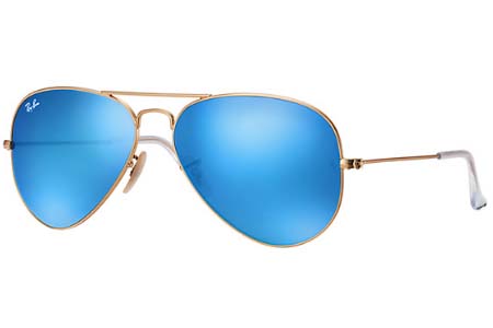 Мужские солнцезащитные очки авиаторы 2017 фирмы Ray-Ban с синими линзами синие мужские солнцезащитные очки rayban 2017 фото