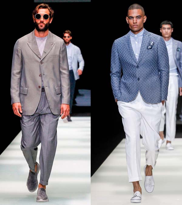 Показ модной мужской одежды 2018 от Giorgio Armani Giorgio Armani 2018 фото