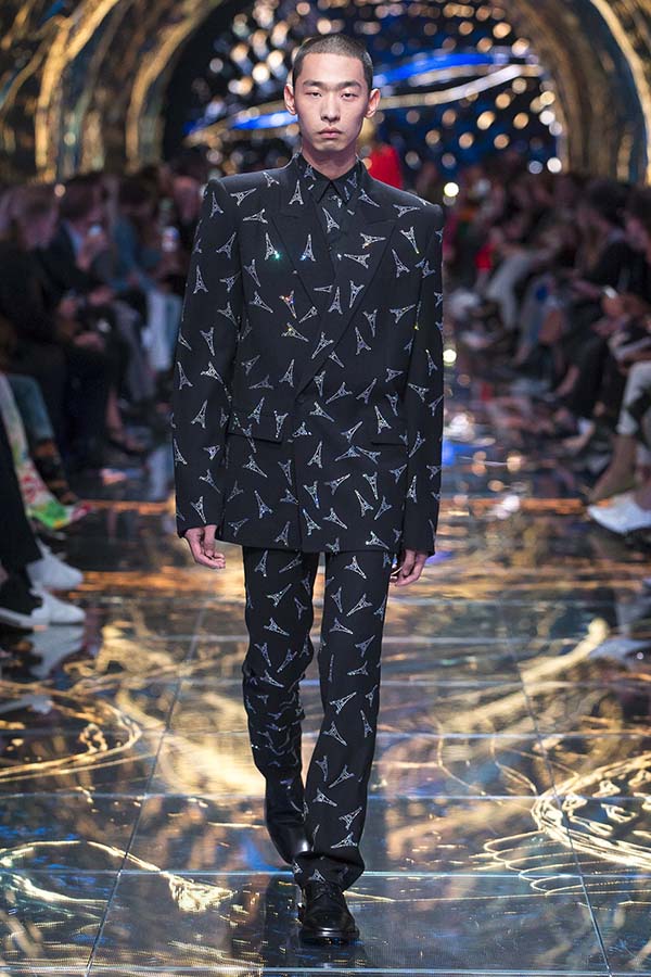 Модный мужской пиджак 2019 Balenciaga пиджак Balenciaga фото