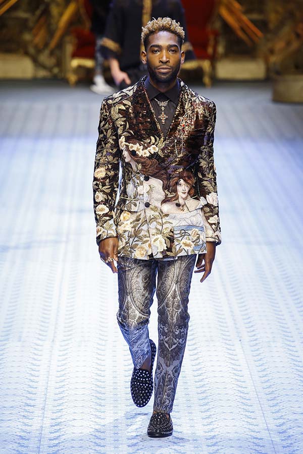 Красивый градиентный пиджак от Dolce & Gabbana пиджак 2019 Dolce Gabbana